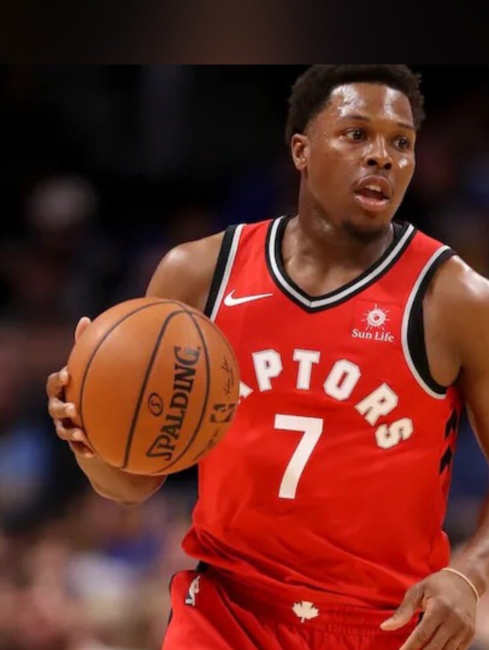 NBA Raptors Red & Black Youth Jersey #7 - Picture 3 of 4